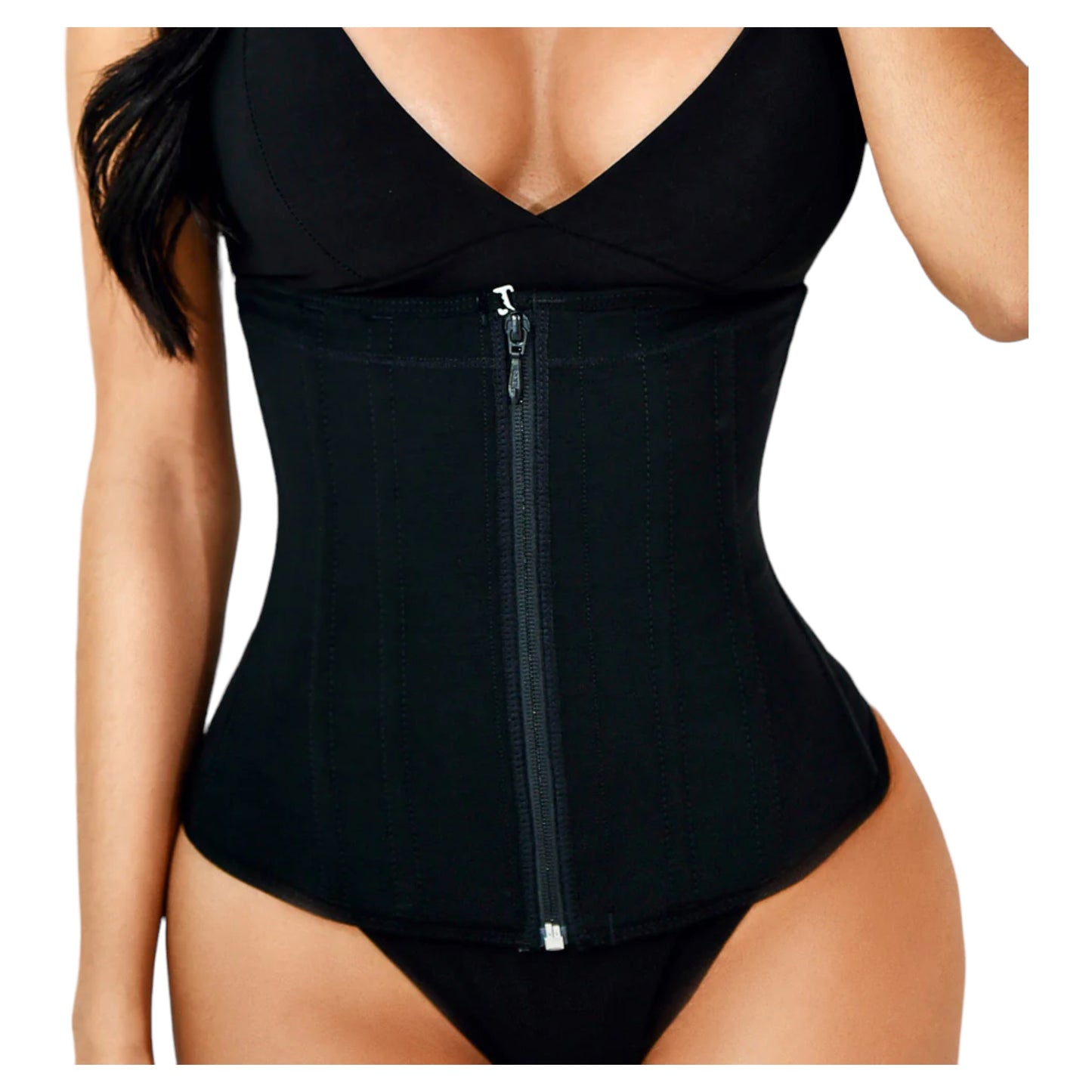 Zipped-Up Waist Trainer