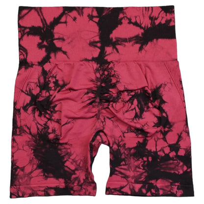 Tie-Dye Yoga Shorts