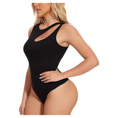 Shoulder Cut-Out BodySuit