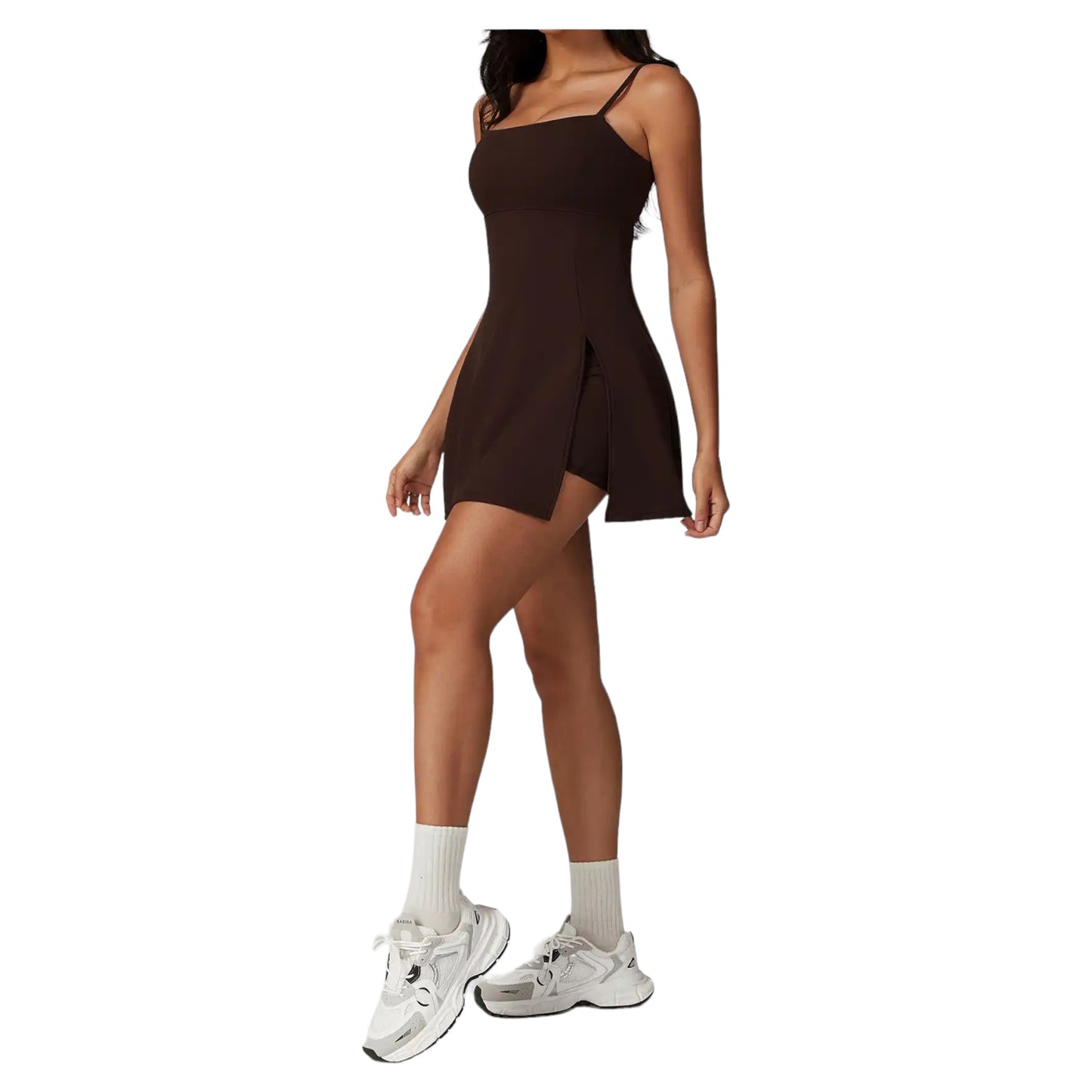 Workout Mini Dress W/ Shorts